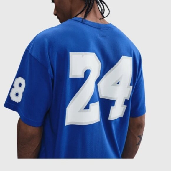 NEW Nike Dodgers Kobe M90 T-shirt Tee Blue IH2135-480 Size M IN HAND - Picture 2 of 4